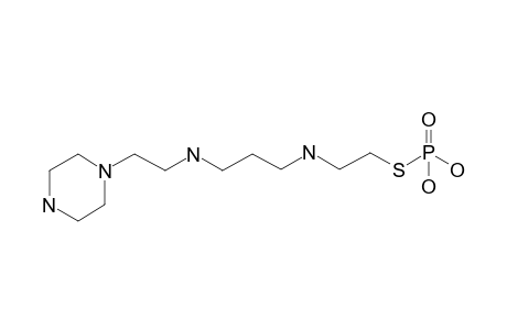 N-[2-[1-Piperazyl]ethyl]-N'-[2-thiophosphatoethyl]-1,3-propanamine