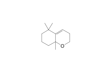 5,5,8a-Trimethyl-3,5,6,7,8,8a-hexahydro-2H-chromene