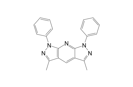 3,5-Dimethyl-1,7-diphenyl-1,7-dihydrodipyrazolo[3,4-b:4',3'-e]pyridine