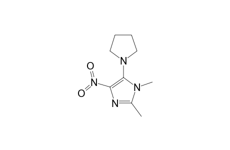 1,2-DIMETHYL-4-NITRO-5-PYRROLIDINOIMIDAZOLE