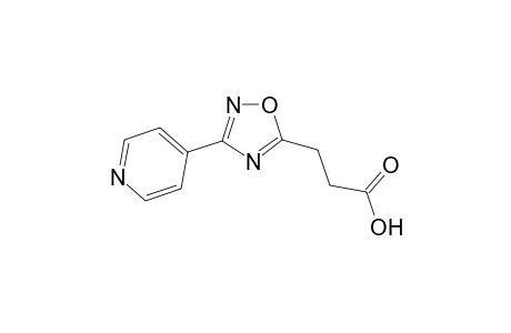1,2,4-Oxadiazole-5-propanoic acid, 3-(4-pyridinyl)-