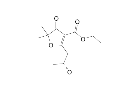 ETHYL-(R)-2-(2-HYDROXY-5,5-DIMETHYL-4-OXO-4,5-DIHYDROFURAN-3-YL)-CARBOXYLATE