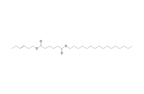 Adipic acid, hexadecyl trans-hex-3-enyl ester