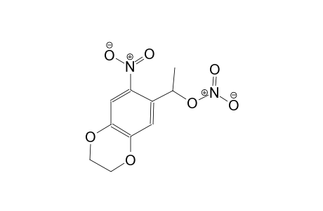 1,4-benzodioxin-6-methanol, 2,3-dihydro-alpha-methyl-7-nitro-, nitrate (ester)