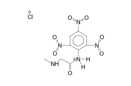 2-METHYLAMINO-N-(2,4,6-TRINITROPHENYL)ACETAMIDE HYDROCHLORIDE