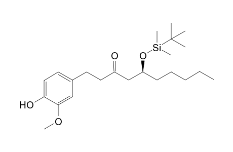 (5S)-5-{[tert-Butyl(dimethyl)silyl]oxy}-1-(4-hydroxy-3-methoxyphenyl)decan-3-one
