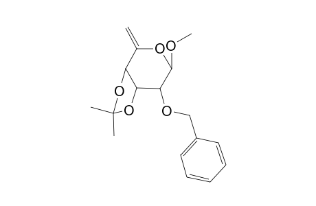 .alpha.-L-arabino-Hex-5-enopyranoside, methyl 6-deoxy-3,4-O-(1-methylethylidene)-2-O-(phenylmethyl)-