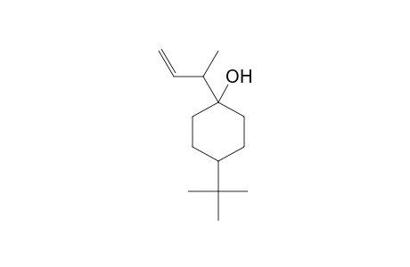 4-t-Butyl-1-(1-methylallyl)cyclohexanol