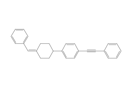 (+-)-1-(Phenylmethylene)-4-[4'-(phenylethynyl)phenyl]cyclohexane