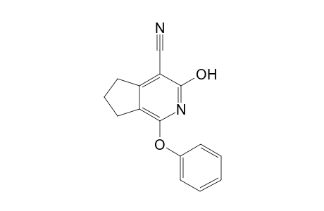 5H-Cyclopenta[c]pyridine-4-carboxamide, 6,7-dihydro-3-hydroxy-1-phenoxy-