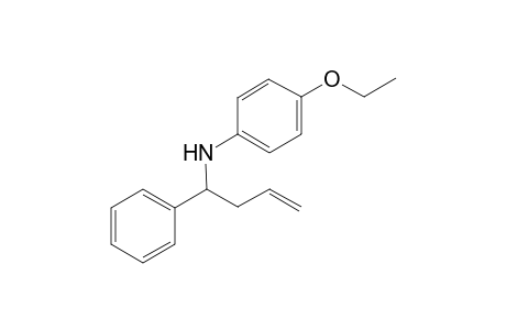 4-Ethoxy-N-(1-phenylbut-3-enyl)aniline