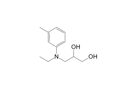 N-ethyl-N-(2,3-dihydroxypropyl)-m-toluidine