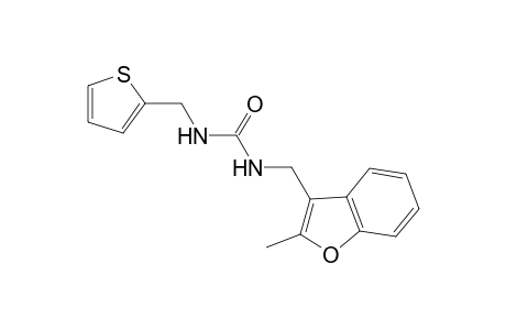 1-[(2-methyl-3-benzofuranyl)methyl]-3-(2-thenyl)urea