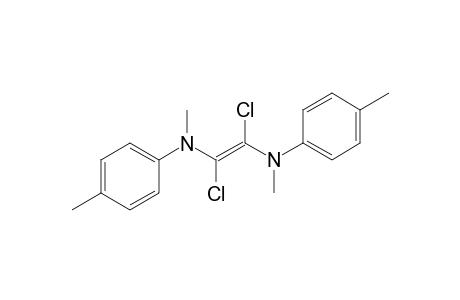 1,2-Bis[N-methyl-N-(p-methylphenyl)amino]-1,2-dichloroethene