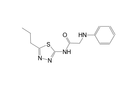 acetamide, 2-(phenylamino)-N-(5-propyl-1,3,4-thiadiazol-2-yl)-