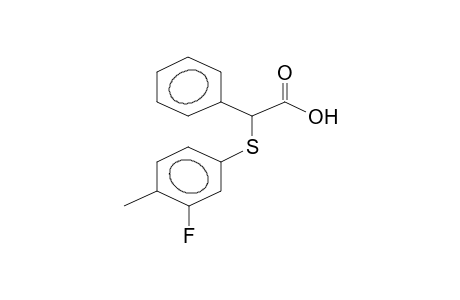 2-(3-FLUORO-4-METHYLPHENYLTHIO)PHENYLACETIC ACID