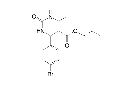 5-pyrimidinecarboxylic acid, 4-(4-bromophenyl)-1,2,3,4-tetrahydro-6-methyl-2-oxo-, 2-methylpropyl ester
