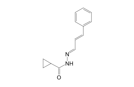 Cyclopropane-1-carbohydrazide, N2-(3-phenylprop-2-enylideno)-