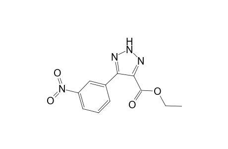 1H-1,2,3-Triazole-4-carboxylic acid, 5-(3-nitrophenyl)-, ethyl ester
