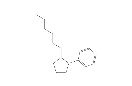 (E)-2-Phenyl-1-hexylidenylcyclopentane