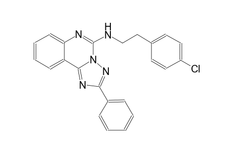 [1,2,4]triazolo[1,5-c]quinazolin-5-amine, N-[2-(4-chlorophenyl)ethyl]-2-phenyl-