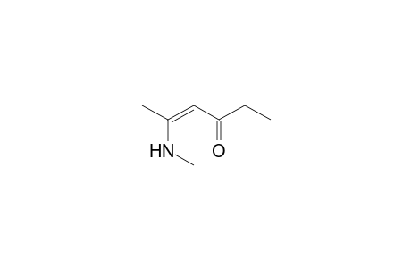 2-(N-Methylamino)hex-2-en-4-one