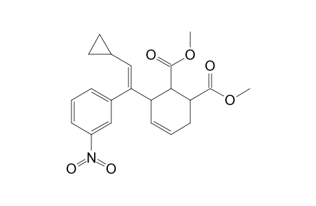 Dimethyl 3-[2'-cyclopropyl-1'-(3"-nitrophenyl)ethenyl]cyclohex-4-ene-1,2-dicarboxylate