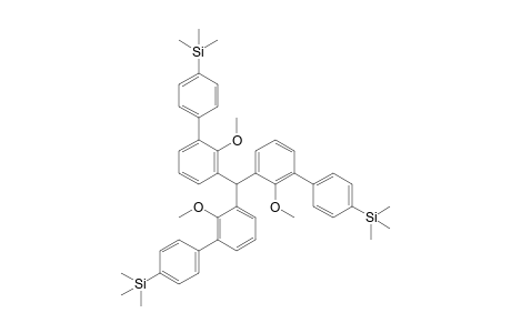 Tris{3-(4-trimethylsilylpheynyl)-2-methoxyphenyl}methane