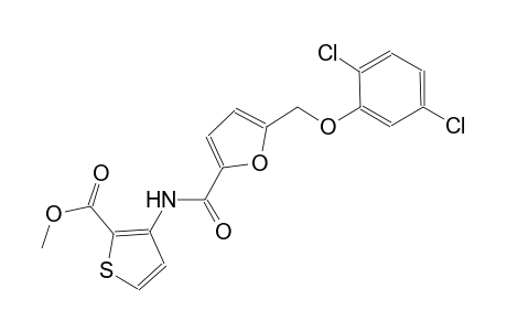 methyl 3-({5-[(2,5-dichlorophenoxy)methyl]-2-furoyl}amino)-2-thiophenecarboxylate