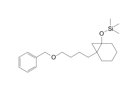 6-(4-Benzyloxybutyl)-1-(trimethylsilyloxy)bicyclo[4.1.0]heptane