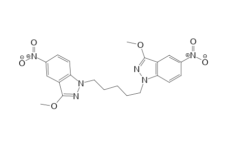 1,1'-Pentamethylenebis(3-methoxy-5-nitro-1H-indazole)