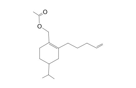 [4-Isopropyl-2-(pent-4'-enyl)cyclohex-1-en-1-yl]methyl acetate