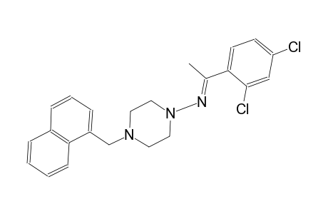1-piperazinamine, N-[(E)-1-(2,4-dichlorophenyl)ethylidene]-4-(1-naphthalenylmethyl)-