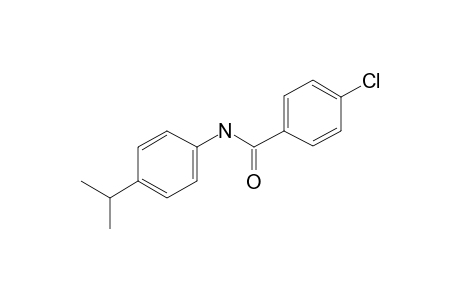 4-Chloro-N-(4-isopropylphenyl)benzamide