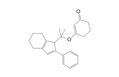 1-[2-(3-Oxocyclohex-1-en-1-yl)oxypropan-2-yl]-2-phenyl-4,5,6,7-tetrahydro-1H-indene