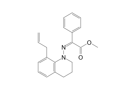 (2Z)-2-phenyl-2-[(8-prop-2-enyl-3,4-dihydro-2H-quinolin-1-yl)imino]acetic acid methyl ester
