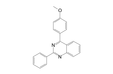 2-PHENYL-4-(PARA-METHOXYPHENYL)-QUINAZOLINE