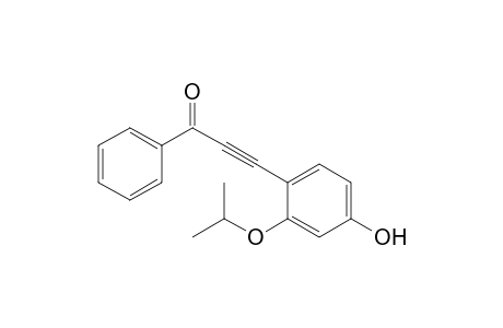 1-(4-Hydroxy-2-isopropoxyphenyl)-3-phenylpropynone