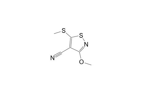 3-Methoxy-5-methylsulfanyl-isothiazole-4-carbonitrile