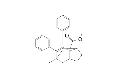 7-Methoxycarbonyl-1-methyl-8,9-diphenyltricyclo[4.3.1.0(3,7)]dec-8-ene