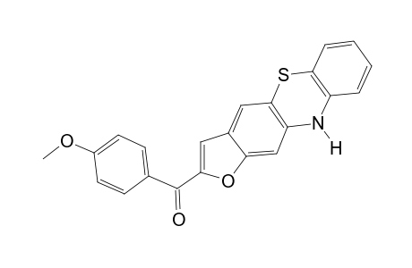 FURO[2,3-b]PHENOTHIAZIN-2-YL p-METHOXYPHENYL KETONE