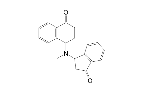 4-[Methyl(3-oxo-2,3-dihydro-1H-1-indenyl)amino]-1,2,3,4-tetrahydro-1-naphthalen-one
