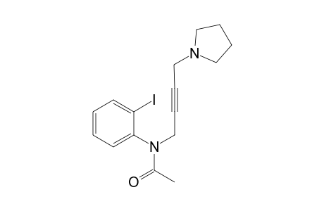 N-[4'-(1"-Pyrrolino)but-2'-ynyl]-2-iodoacetanilide