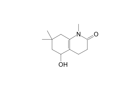 5-Hydroxy-1,7,7-trimethyl-1,2,3,4,5,6,7,8-octahydro-2-quinolinone