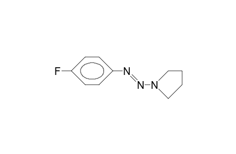 N-(4-Fluoro-phenylazo)-pyrrolidine