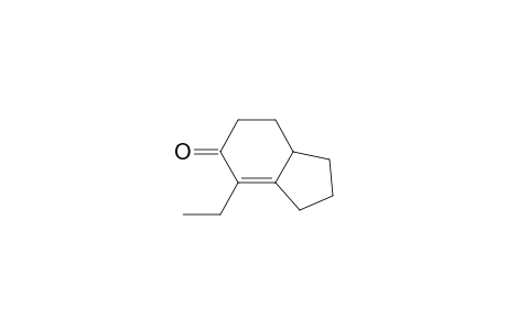 5H-Inden-5-one, 4-ethyl-1,2,3,6,7,7a-hexahydro-