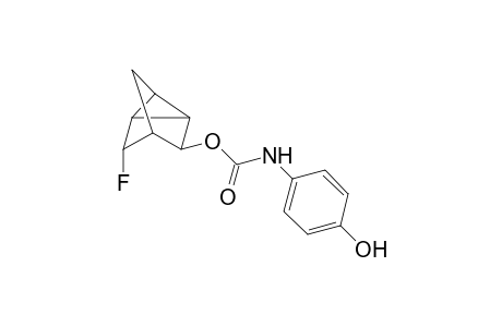 (3-exo,5-endo)-Fluorotricyclo[2.2.1.0(2,6)]hept-3-yl N-(p-hydroxyphenyl)carbamate