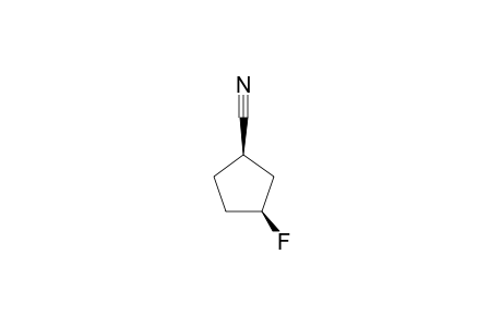 (+/-)-(CIS)-3-FLUORO-CYCLOPENTANECARBONITRILE