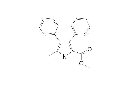methyl 5-ethyl-3,4-di(phenyl)-1H-pyrrole-2-carboxylate