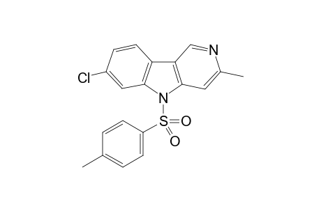 7-Chloro-3-methyl-5-tosyl-5H-pyrido[4,3-b]indole
